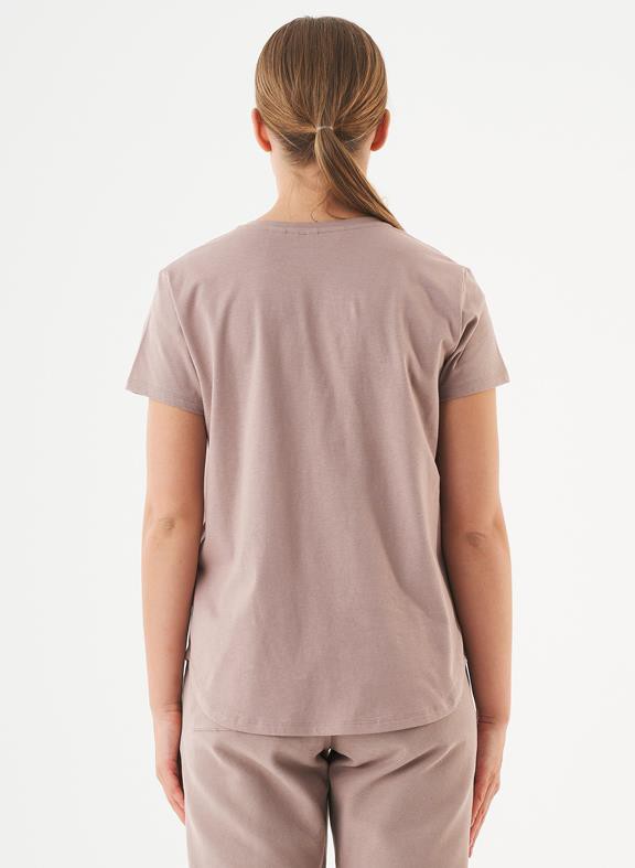 T-Shirt V-Neck Tuba Mocha from Shop Like You Give a Damn
