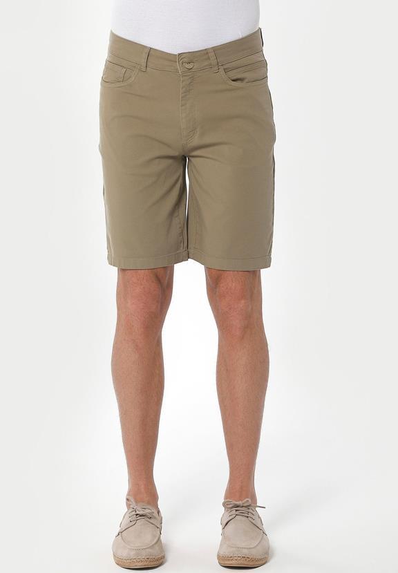 Shorts Five Pocket Olive Green from Shop Like You Give a Damn