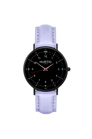 Moderna Watch All Black & Lilac from Shop Like You Give a Damn