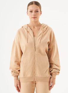 Sweat Jacket Jale Beige via Shop Like You Give a Damn