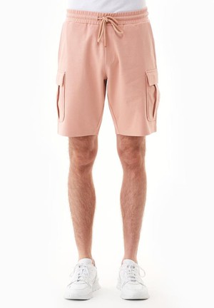 Cargo Sweatshorts Dusty Blush Pink from Shop Like You Give a Damn