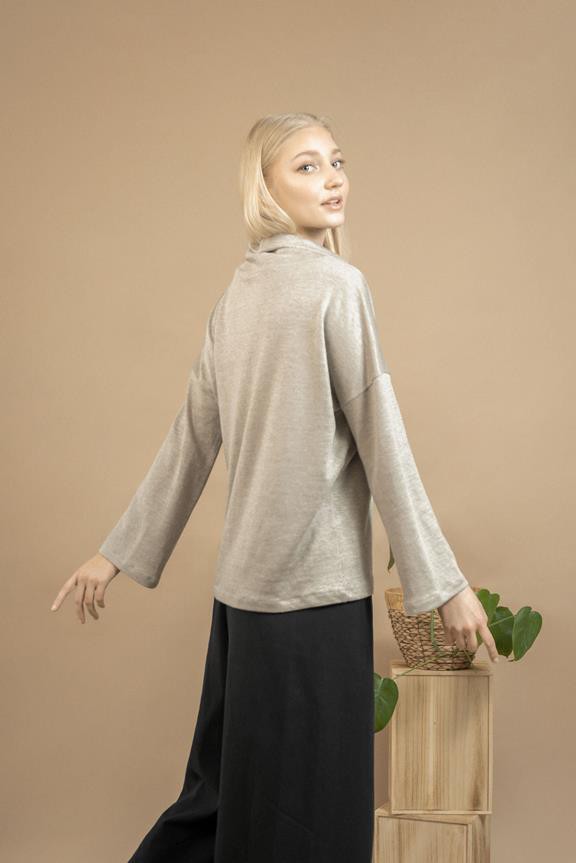 Sweater Peaceful Being Sand from Shop Like You Give a Damn