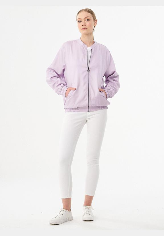 Bomber Jacket Lavender Purple from Shop Like You Give a Damn