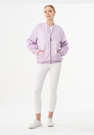 Bomber Jacket Lavender Purple from Shop Like You Give a Damn