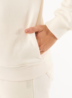 Soft-Touch Sweat Jacket Off-White from Shop Like You Give a Damn