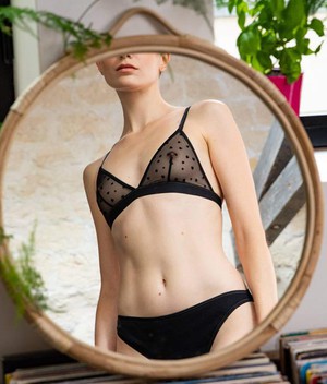 Bralette Amour Black from Shop Like You Give a Damn