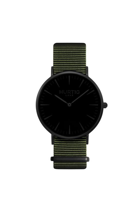 Montezuma Nato Watch All Black & Olive Green from Shop Like You Give a Damn