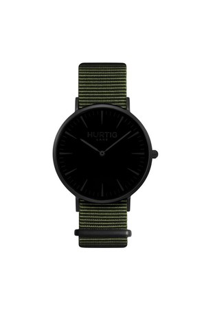 Montezuma Nato Watch All Black & Olive Green from Shop Like You Give a Damn