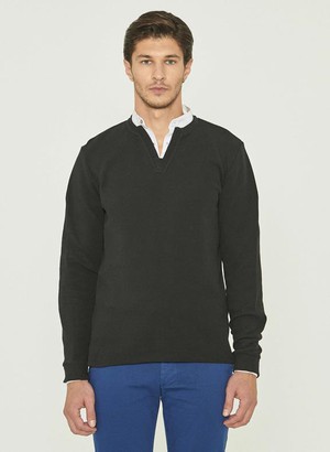 Long Sleeve Top Organic Cotton Black from Shop Like You Give a Damn