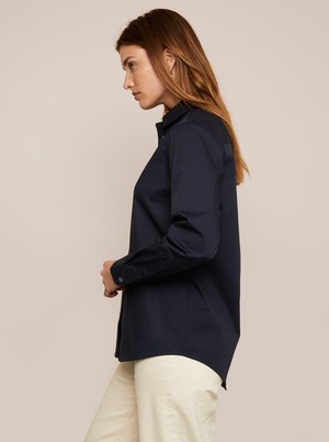 Willow Blouse Navy from Shop Like You Give a Damn