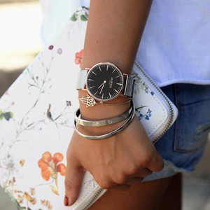 Watch Lorelai Stainless Steel Rose Gold, Black & Silver from Shop Like You Give a Damn