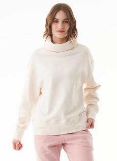 Sweater Turtleneck Organic Cotton Off-White via Shop Like You Give a Damn