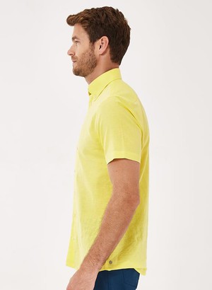 Shirt Short Sleeves Yellow from Shop Like You Give a Damn