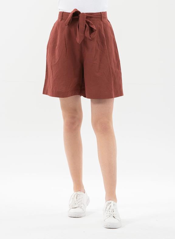 Shorts Tie Belt Brown from Shop Like You Give a Damn