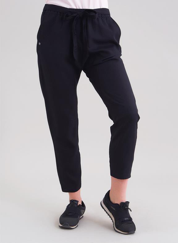 Trousers Tencelâ¢ Pockets Black from Shop Like You Give a Damn