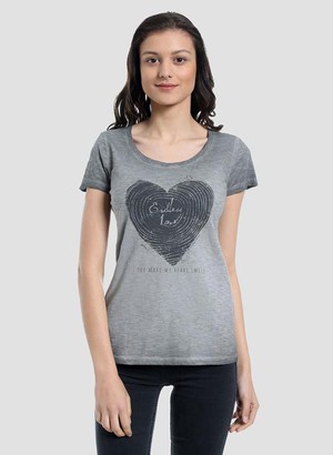 T-Shirt Endless Love Grey from Shop Like You Give a Damn