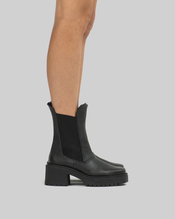 Squared Chelsea Boots Black from Shop Like You Give a Damn