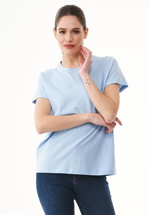 T-Shirt Basic Powder Blue from Shop Like You Give a Damn