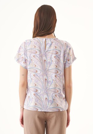 Blouse Waves Lavender from Shop Like You Give a Damn