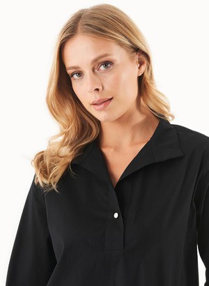 Blouse Organic Cotton Black from Shop Like You Give a Damn