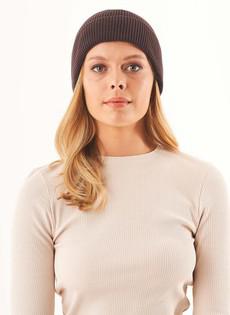 Unisex Beanie Organic Cotton Espresso via Shop Like You Give a Damn