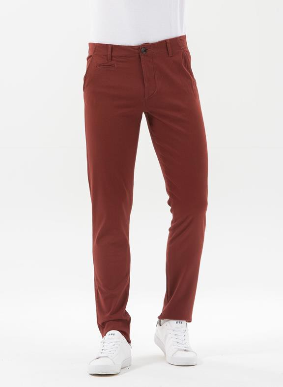 Slim Chino Pants Brown from Shop Like You Give a Damn