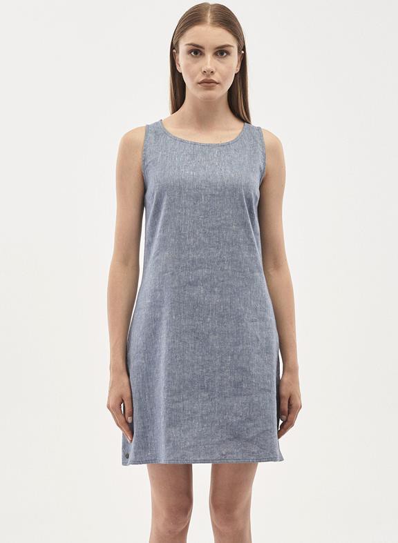 Denim Look Linen Mix Dress from Shop Like You Give a Damn