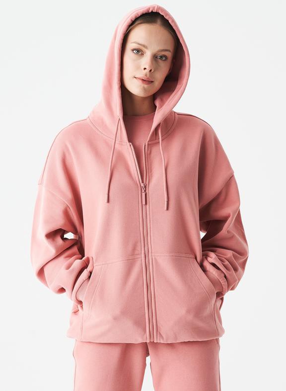 Sweat Jacket Jale Pink from Shop Like You Give a Damn