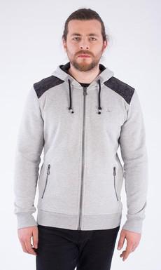 Hoodie With Zipper Gray via Shop Like You Give a Damn