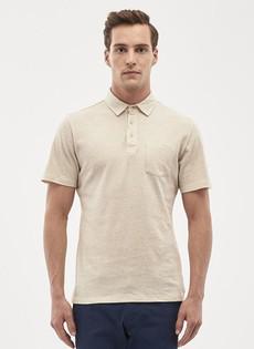 Polo Shirt Beige via Shop Like You Give a Damn