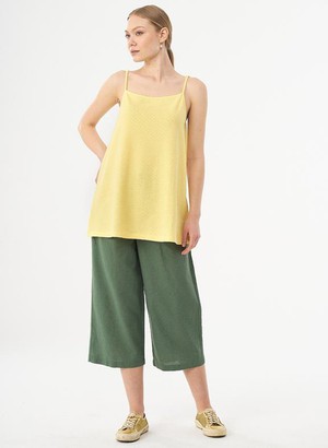 Top Organic Cotton Structure Yellow from Shop Like You Give a Damn