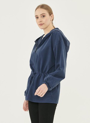 Cardigan With Hood Navy from Shop Like You Give a Damn