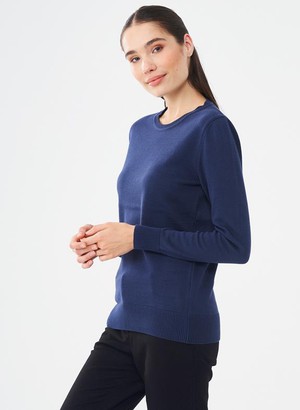 Sweater Navy Blue from Shop Like You Give a Damn