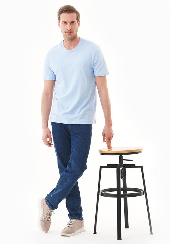T-Shirt Basic Powder Blue from Shop Like You Give a Damn