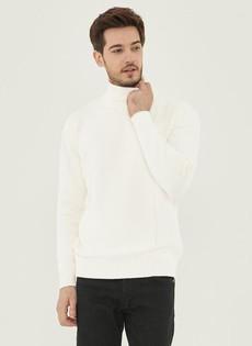 Turtleneck Off White via Shop Like You Give a Damn