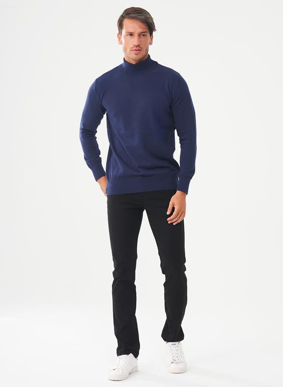 Turtleneck Navy Blue from Shop Like You Give a Damn