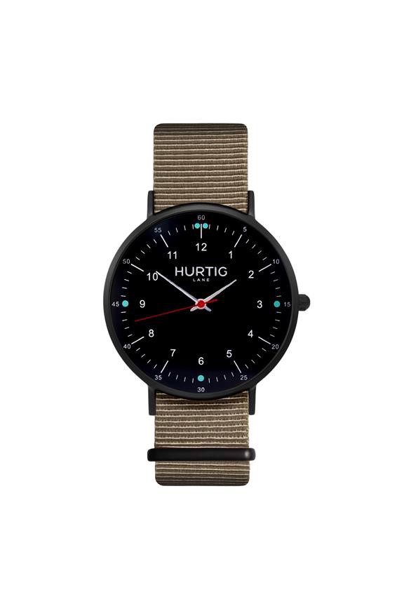 Moderna Nato Watch All Black & Sand from Shop Like You Give a Damn