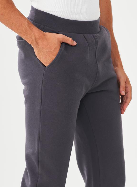 Sweatpants Organic Cotton Asphalt from Shop Like You Give a Damn