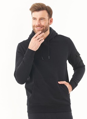 Soft Touch Sweat Hoodie Black from Shop Like You Give a Damn