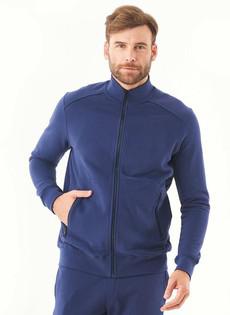 Soft Touch Sweat Jacket Navy via Shop Like You Give a Damn