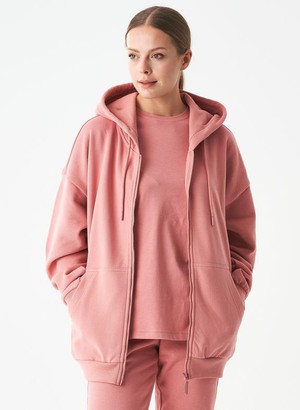 Sweat Jacket Jale Pink from Shop Like You Give a Damn