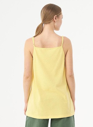 Top Organic Cotton Structure Yellow from Shop Like You Give a Damn