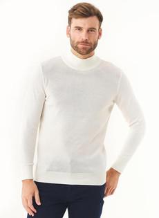 Turtleneck Off White via Shop Like You Give a Damn