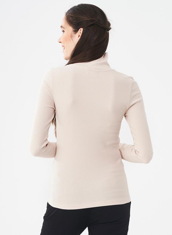 Turtleneck Organic Cotton Stone from Shop Like You Give a Damn