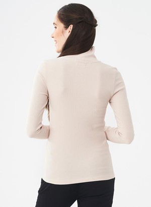 Turtleneck Organic Cotton Stone from Shop Like You Give a Damn