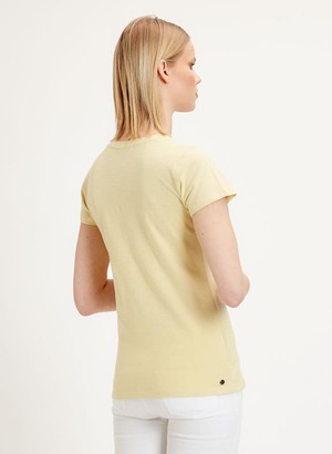 Basic T-Shirt Yellow from Shop Like You Give a Damn