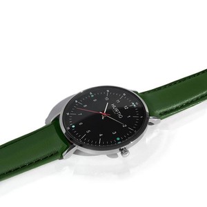 Watch Moderno Silver, Black & Green from Shop Like You Give a Damn
