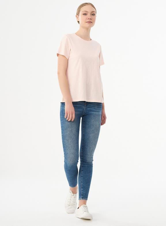 Basic T-Shirt Organic Cotton Light Pink from Shop Like You Give a Damn