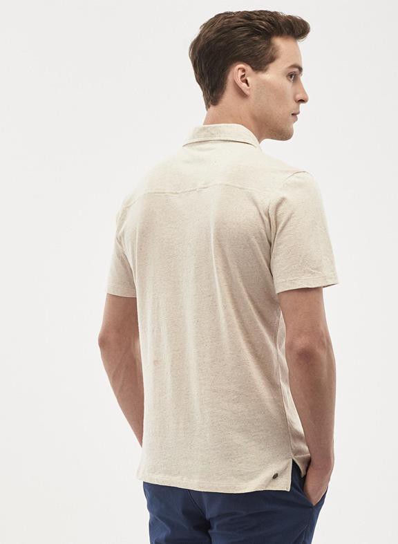Polo Shirt Beige from Shop Like You Give a Damn