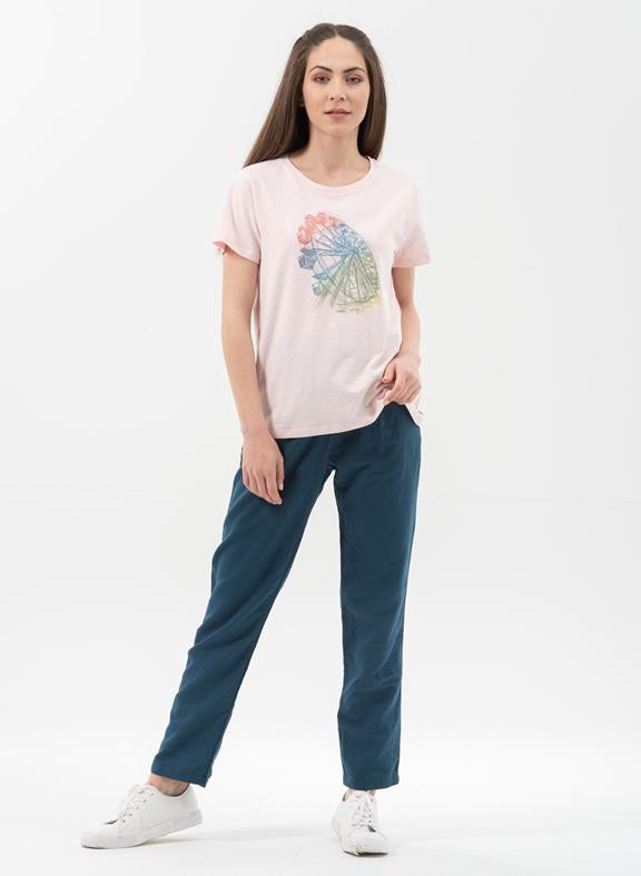 T-Shirt Ferris Wheel Light Pink from Shop Like You Give a Damn